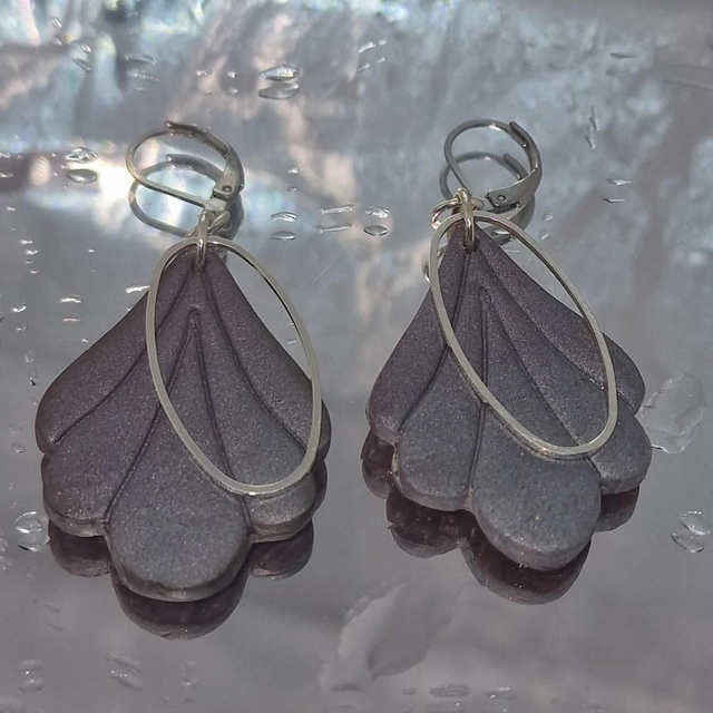 Oorbel Waaier sparkle