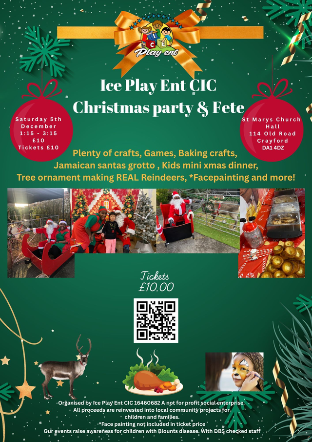 Christmas party &amp; grotto Saturday 5th December 2026