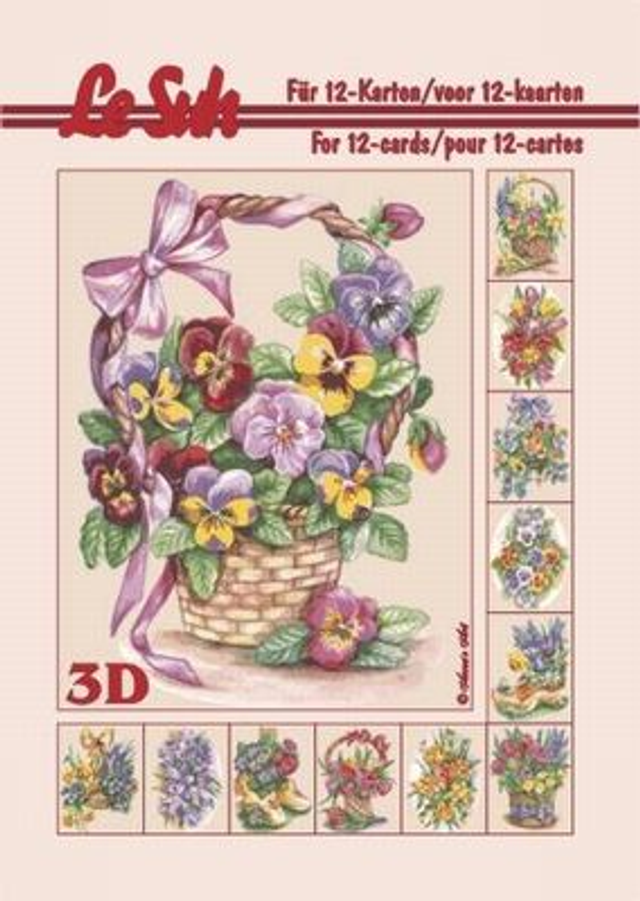 3D Boekje Voorjaarsbloemen (345609)