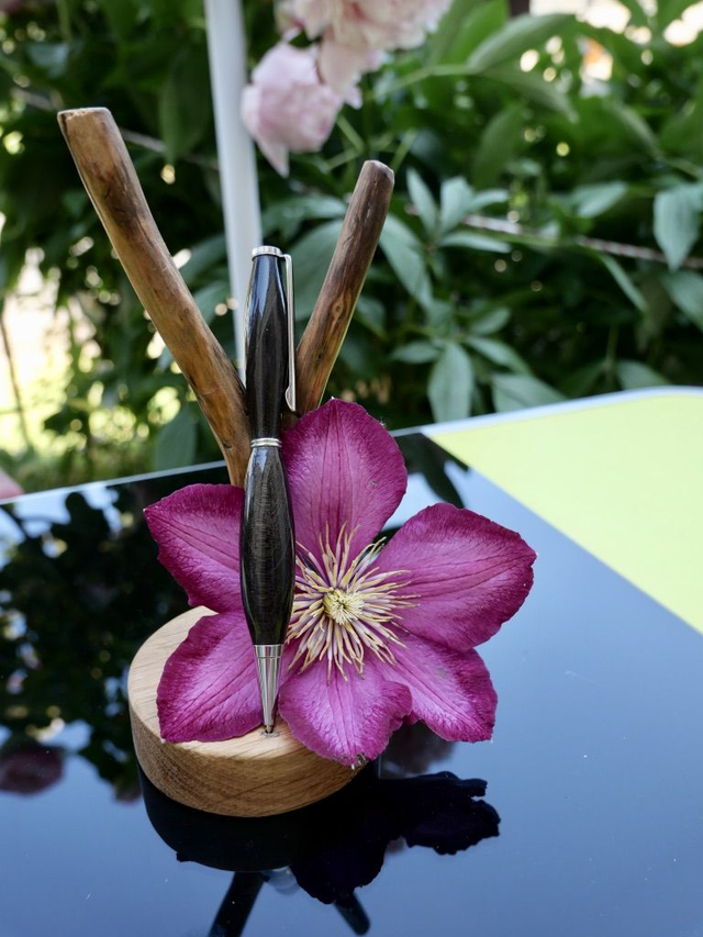 Stylo bille double anneaux Morta