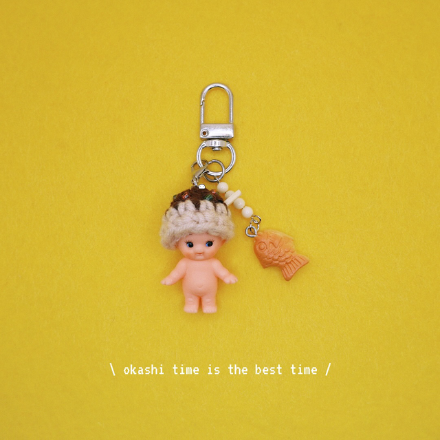 🐙 takoyaki mini kewpie charm 🐙