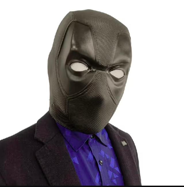 Deadpool full face latex masker zwart