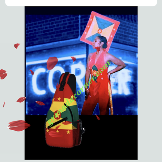 🇬🇩GND  GRENADA  ‘SPICE ISLE’ SIDE BAG