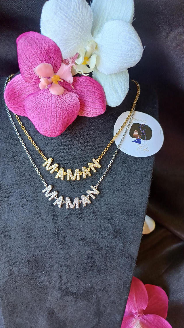 Collier Personnalisé 🩷 MAMAN