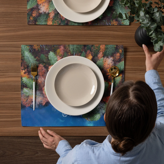 Set di tovagliette Laghi di Fusine 02