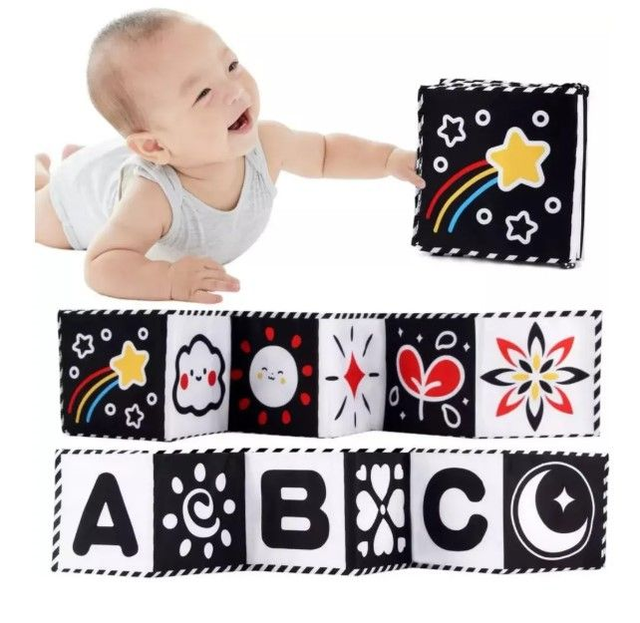 Livro Sensorial De Panos Para Bebês