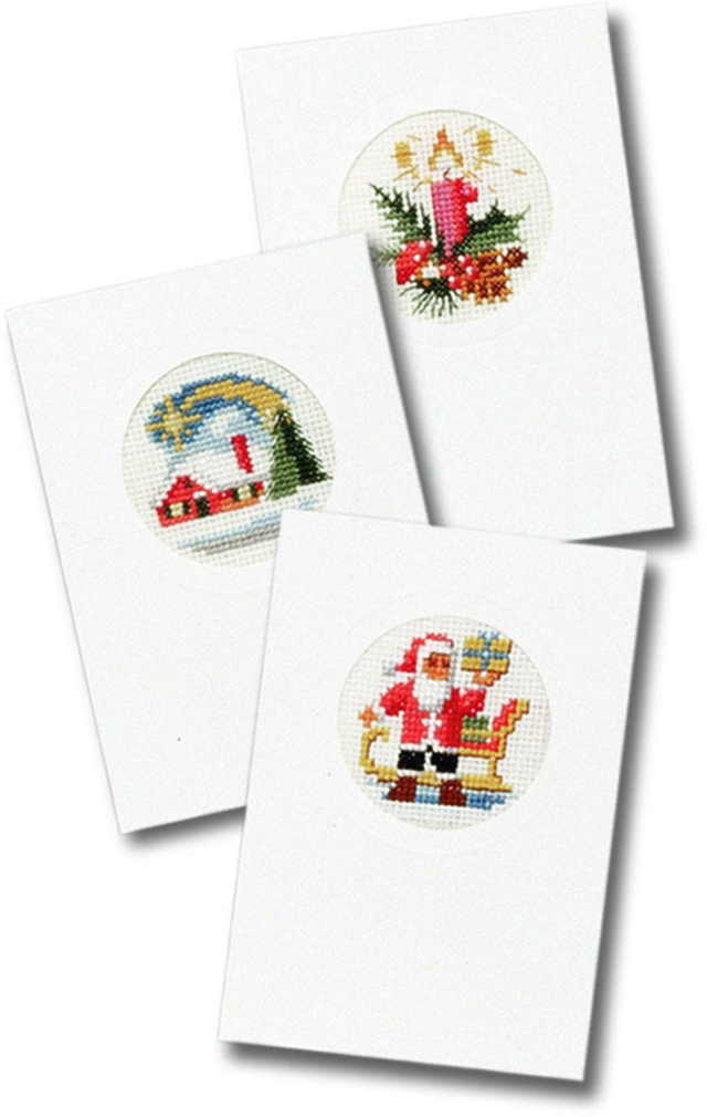 Kerstkaarten set van 3 kaarten (200204)