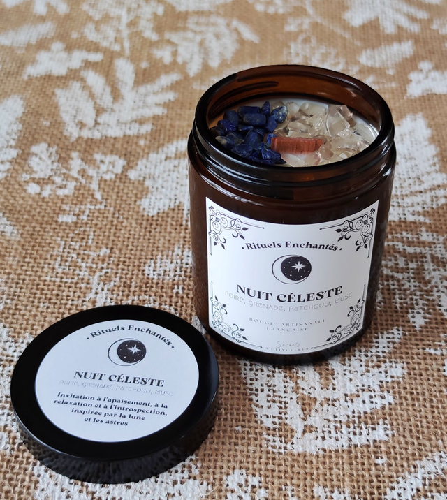 Bougie Rituels Enchantés - Nuit Céleste