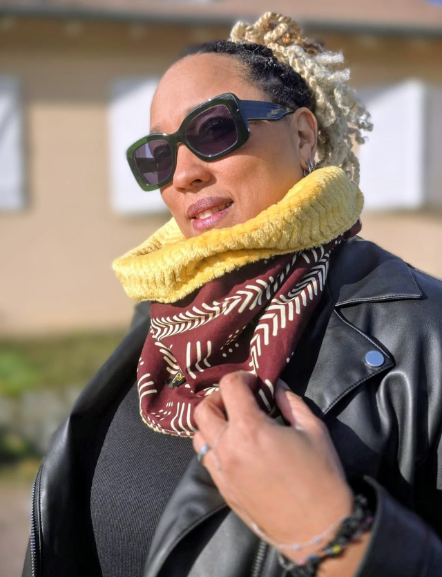 Inspiration Bogolan marron - simple