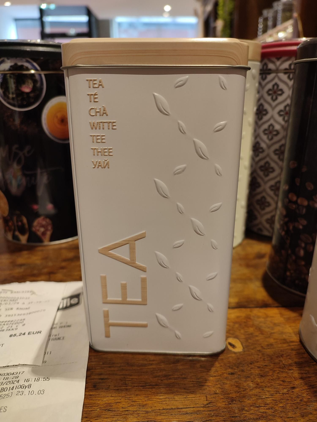 Boîte à thé 100 g carré