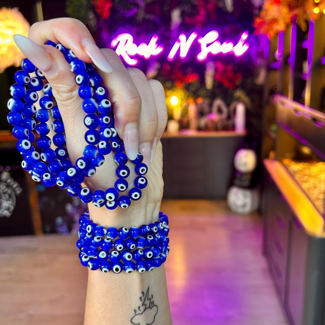 Evil Eye 8mm Bracelet 