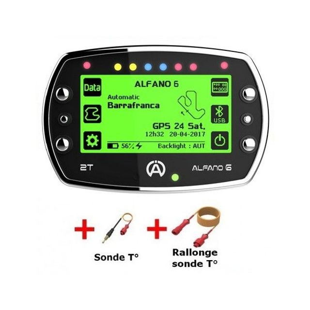 ALFANO 6 2T + rallonge A3301 + sonde température eau A2101 (Pack 1)  Garantie 5 ans