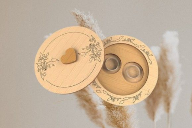 Boite bijoux alliance 