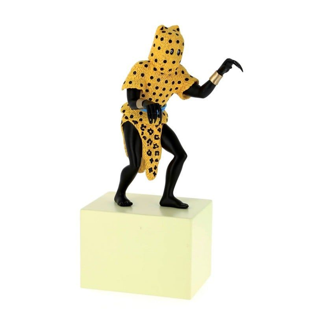 Figura de resina Hombre leopardo