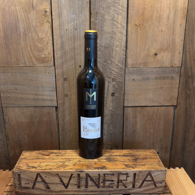 Moscatello Selvatico Passito 2021 Castello Monaci Astucciato Vol. 12% cl50