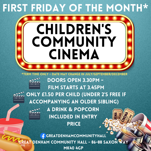 April School Holiday Children's Cinema