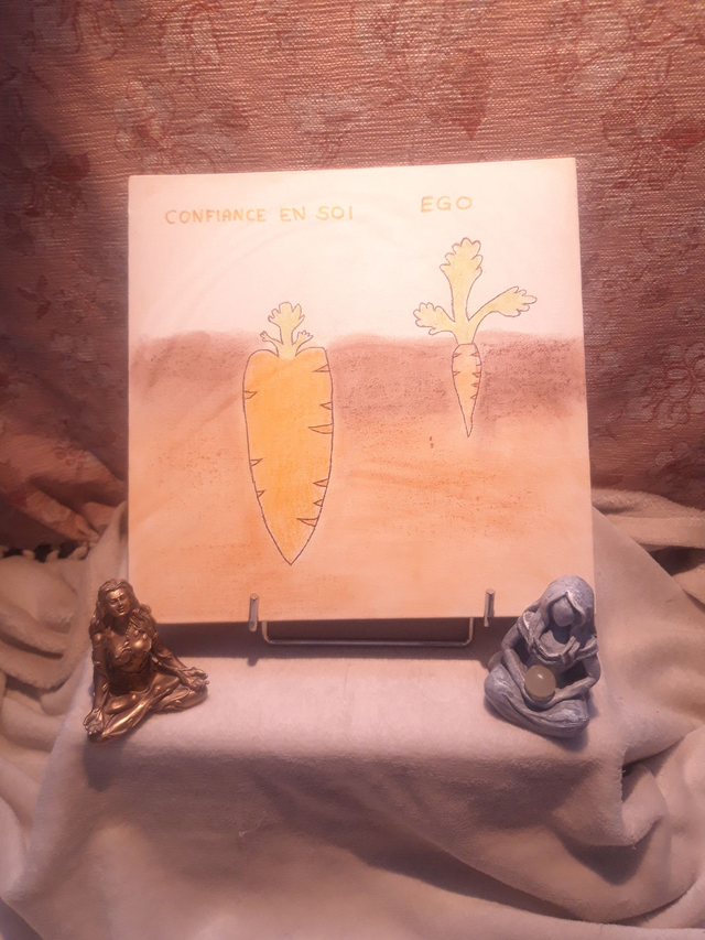 Toile "Confiance &amp; Ego"
