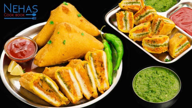 Bread Pakoda (3 Pcs)
