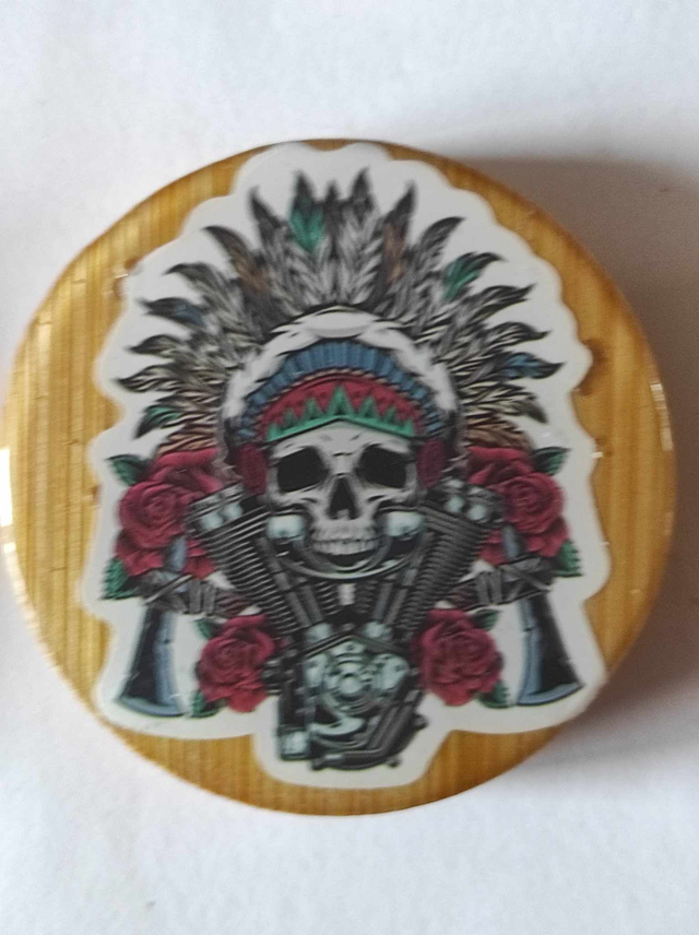 Décapsuleur Tête de mort magnétique frigo