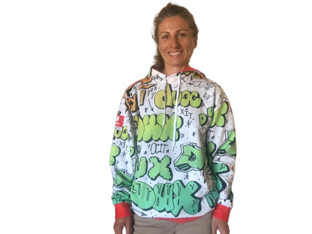 KEREL x DUX Sweat à capuche unisexe