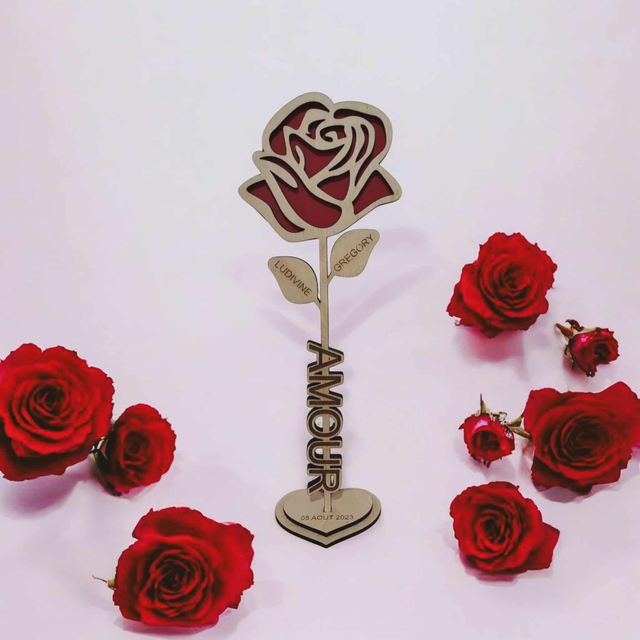 ROSE RELIEF " AMOUR "