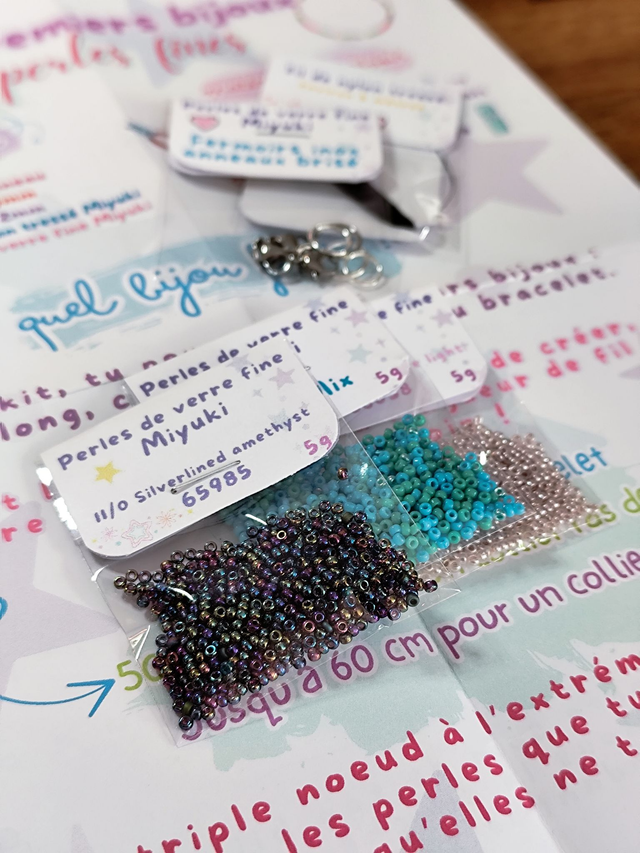 Mes Premiers bijoux en perles fines Miyuki
