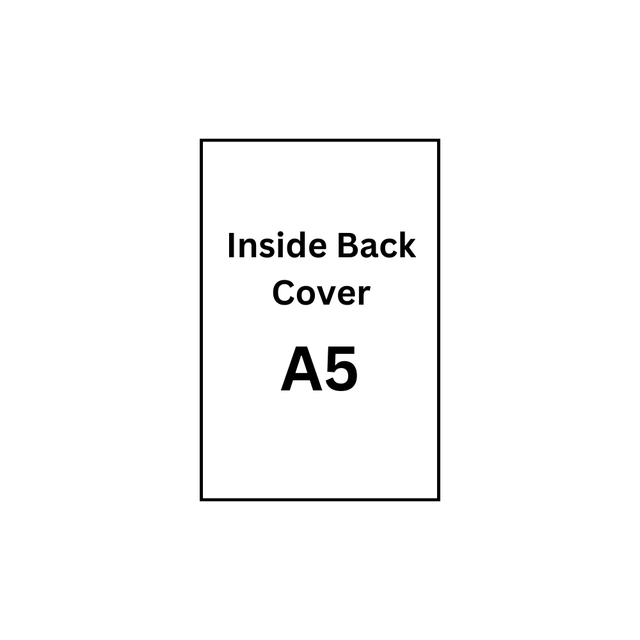 A5 inside back cover