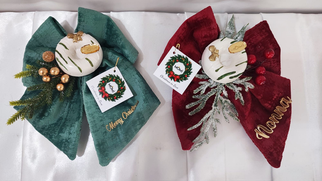 Fiocco in Tessuto con applicazione