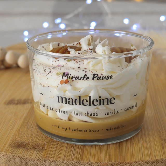 Bougie gourmande MADELEINE
