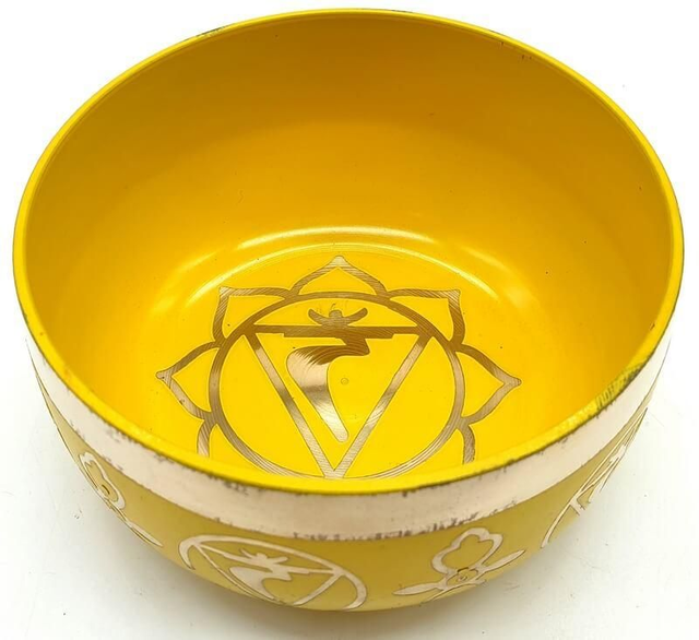 Bol Chantant "Chakra Plexus Solaire"