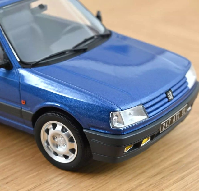Peugeot 309 GTi 16 1991 Bleu Miami Norev 184881 1/18