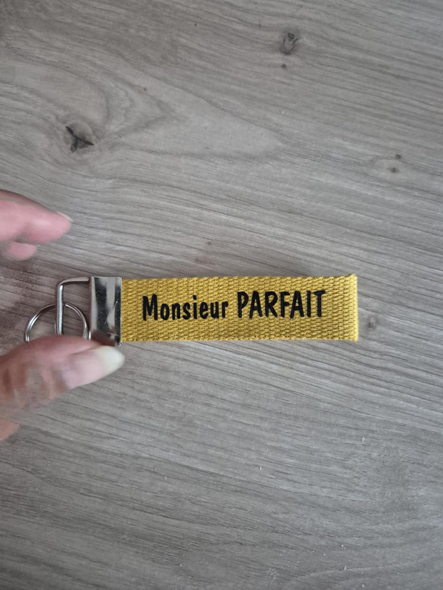 Porte clef Monsieur Parfait 