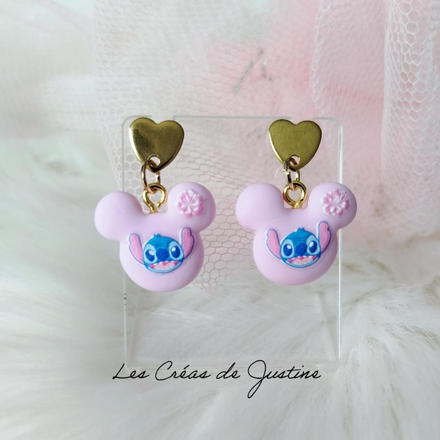Boucles d&#039;oreilles stitch 