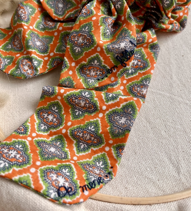 Duo de mère… en fille (orange, vert)