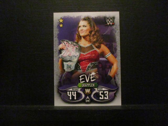 Eve - W Legends Slam Attax Live Original Trading Card #278