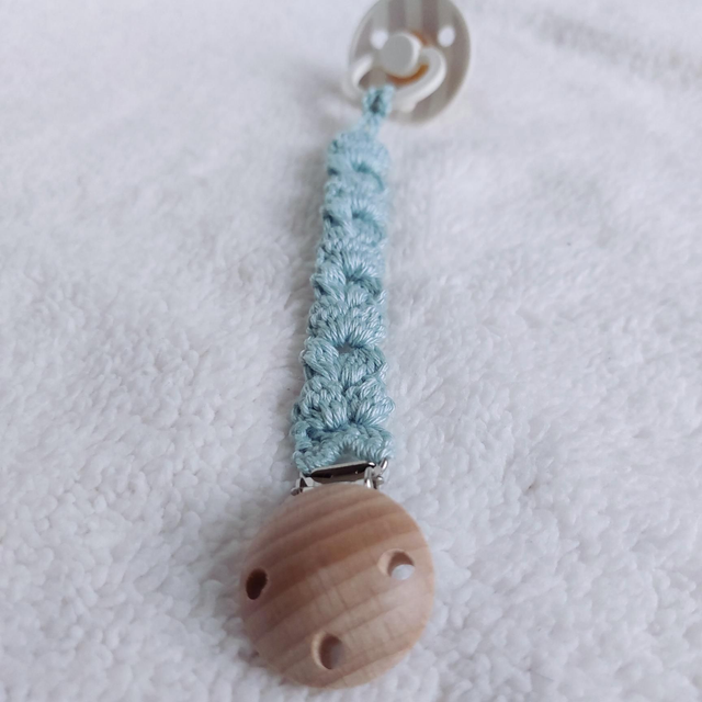 Attache-tétine - Vert Sauge