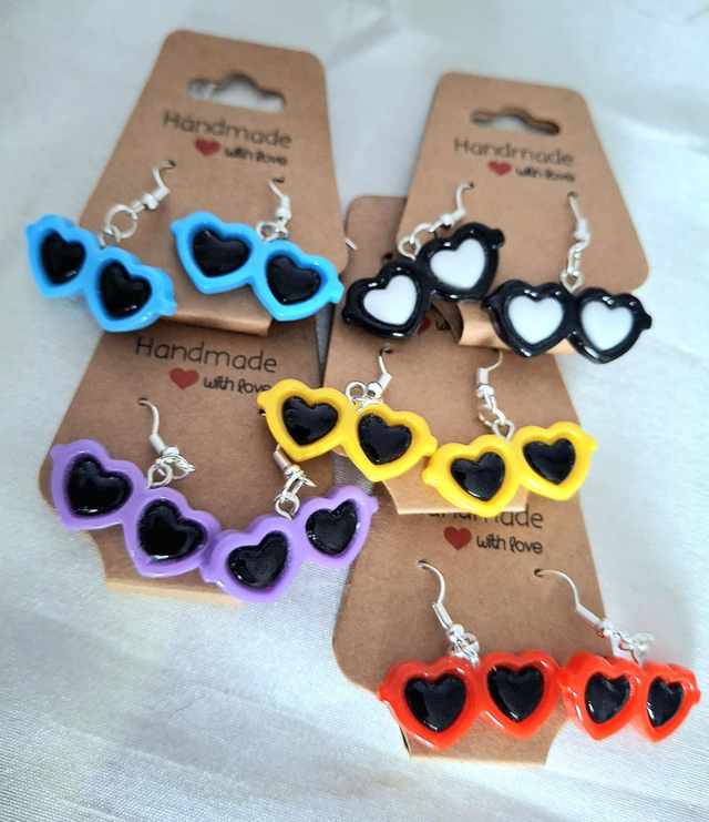 Snazzy Glasses Earrings