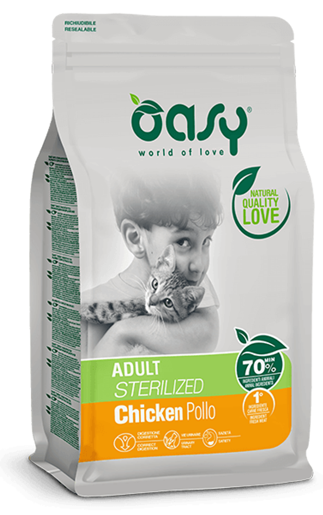 OASY STERILIZED POLLO