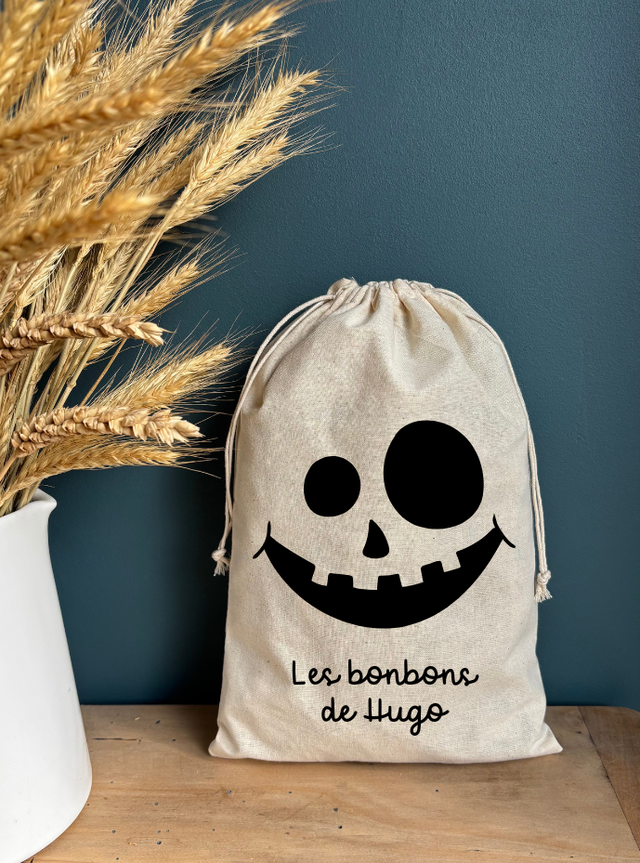 Pochon Halloween "Hugo" - Personnalisable
