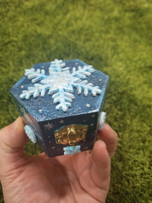 Boîte divine neige enchantée 