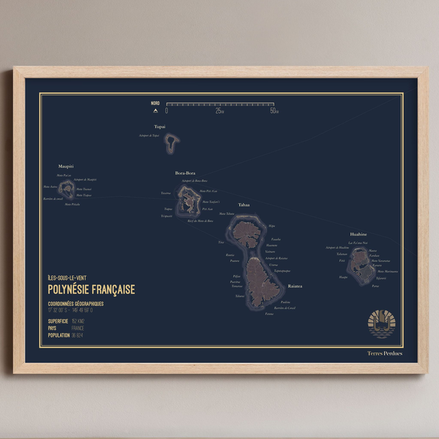 Carte - Polynésie française