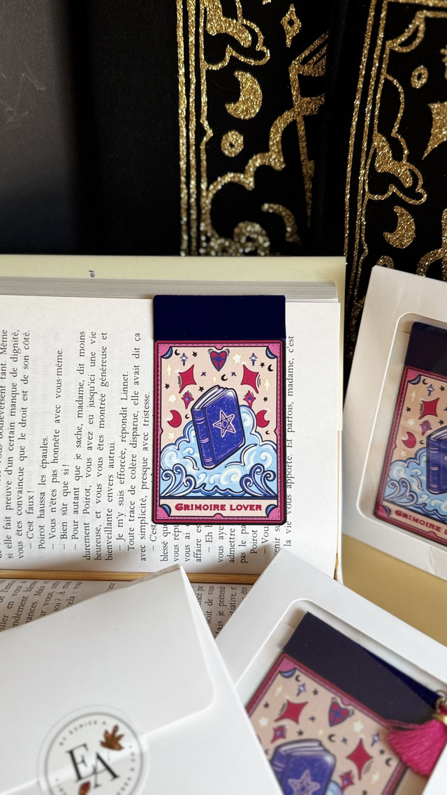 Marque-page magnétique, Grimoire Lover Grand