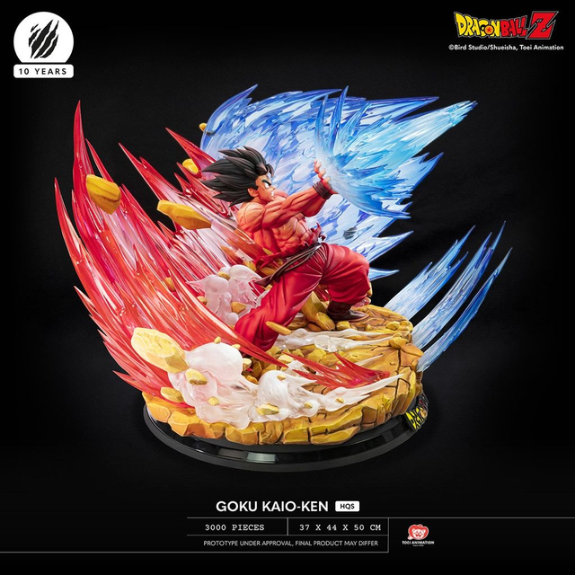 Son Goku Kaio-ken - Dragon Ball Z - Statua HQS Tsume Art 1/6 (37cm) 💥🔴 (Anche a rate! 👇)
