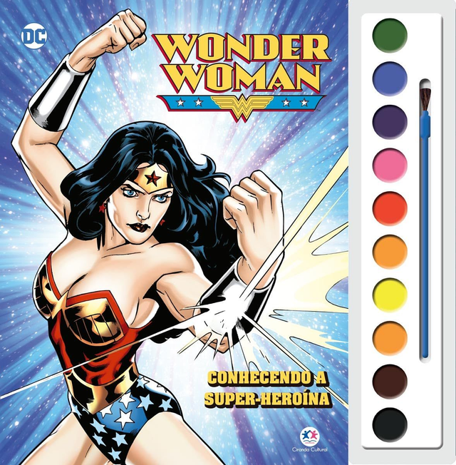 Aquarela Mulher Maravilha