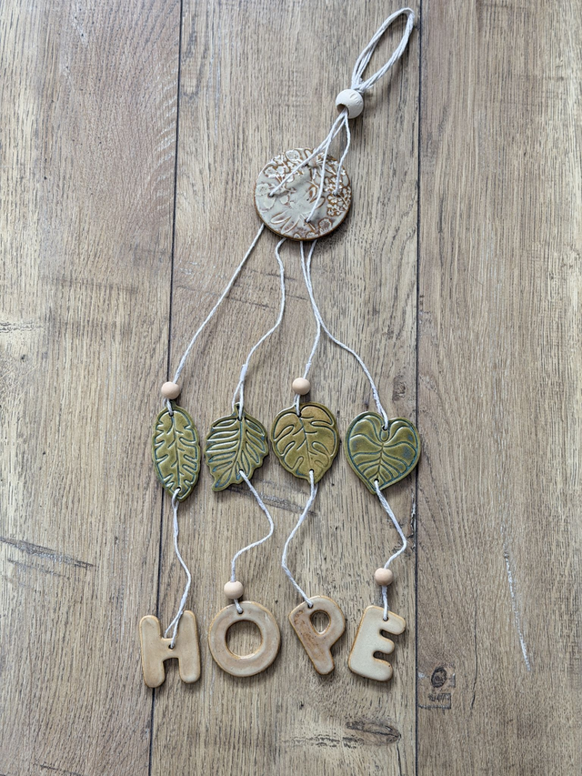 Suspension carillon « Végétal »