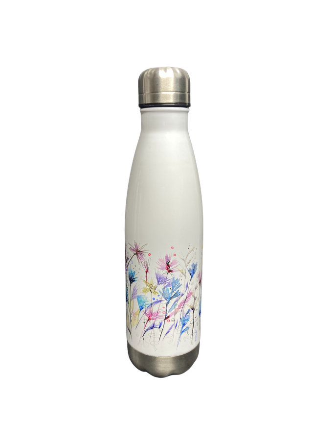 Thermosflasche "Federblumen