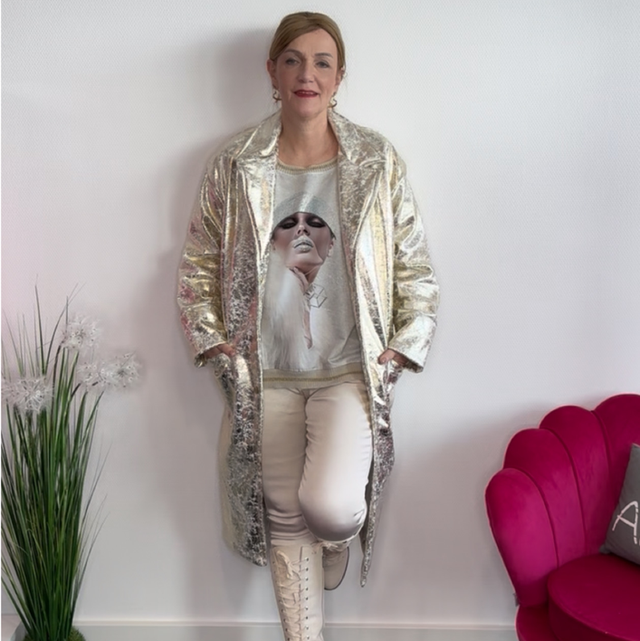 Mantel „Gold-Glamour“