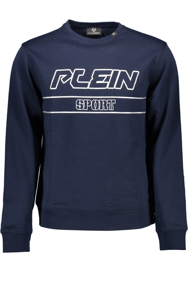 PLEIN SPORT FELPA SENZA ZIP UOMO BLU