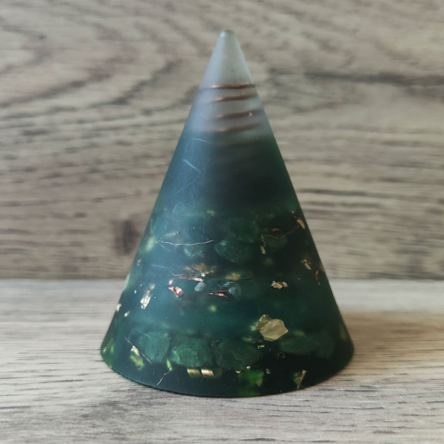 Grand cône aventurine