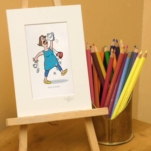 Tea Lover Unframed